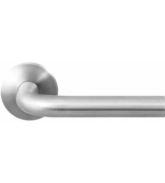 GPF1000.09-00 AKA DEURKRUK OP RONDE ROZET RVS, 50X8MM