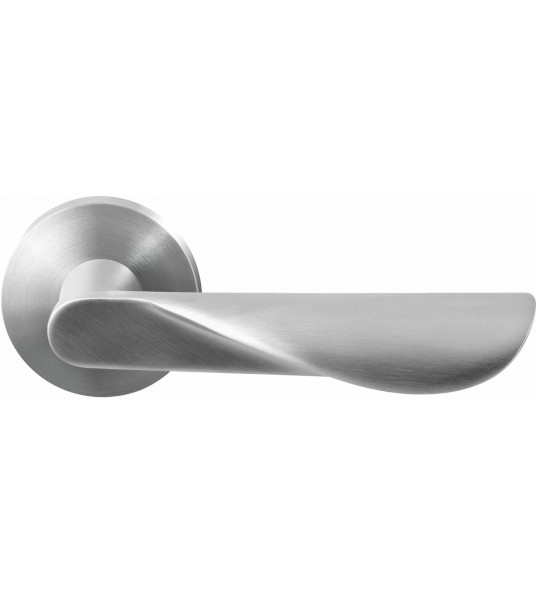 GPF3022.09-00 MOANA DEURKRUK OP RONDE ROZET RVS, 50X8MM GPF3022.09-00 MOANA DEURKRUK OP RONDE ROZET RVS, 50X8MM