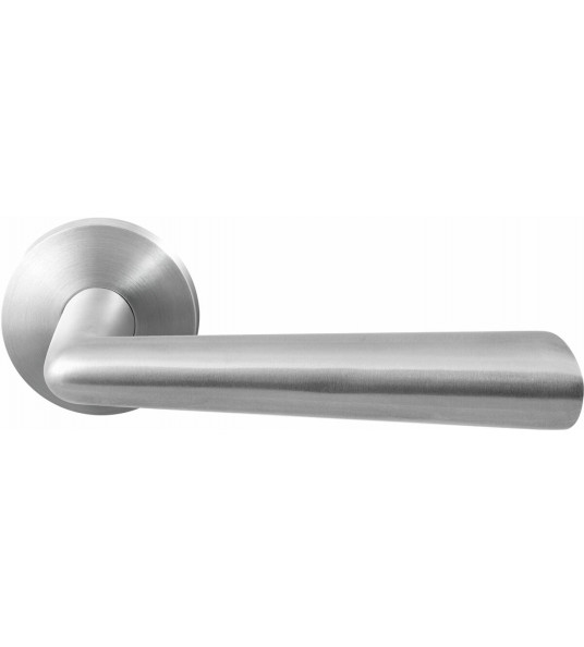 GPF3100.09-00 PIRAU DEURKRUK OP RONDE ROZET RVS, 50X8MM