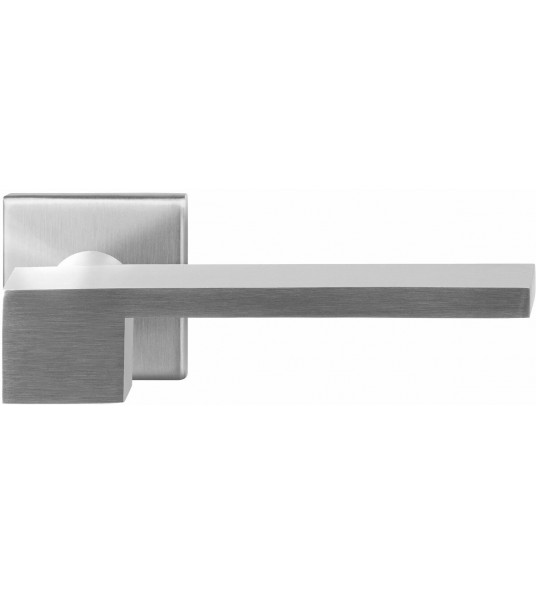 GPF3110.09-02 RAPA DEURKRUK OP VIERKANTE ROZET RVS, 50X50X8MM