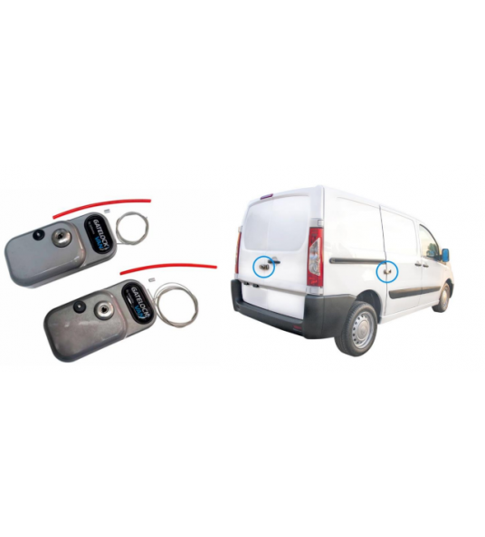 GATELOCK XP SLAMLOCK/DEADLOCK LAADRUIMTE SLOT GELIJKSLUITEND (2 STUKS)