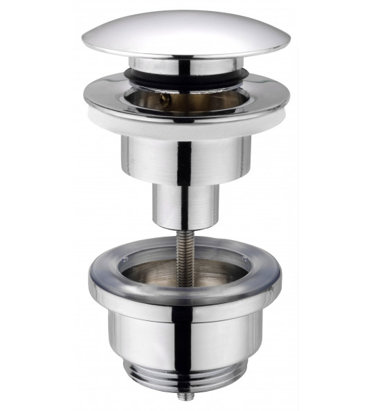 AFVOERPLUG CLICKER VOOR WASTAFEL 1 1/4" CHROOM AFVOERPLUG CLICKER VOOR WASTAFEL 1 1/4" CHROOM