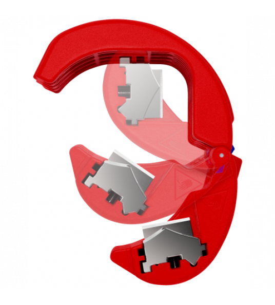 KNIPEX BIX 90 22 10 BK SNIJDER VOOR KUNSTSTOF BUIZEN 20-50MM