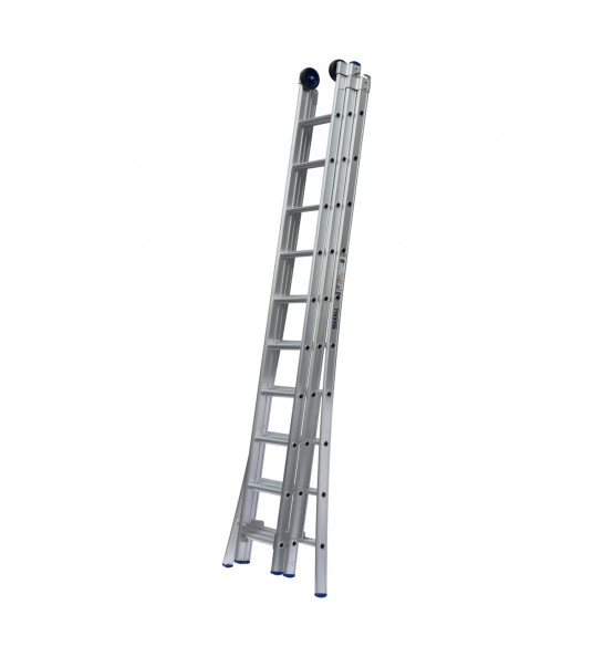 REFORM LADDER 3X12 UITGEBOGEN GEANODISEERD + TOPROLLEN