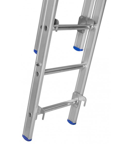 REFORM LADDER 3X12 UITGEBOGEN GEANODISEERD + TOPROLLEN