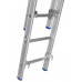 REFORM LADDER 3X12 UITGEBOGEN GEANODISEERD + TOPROLLEN