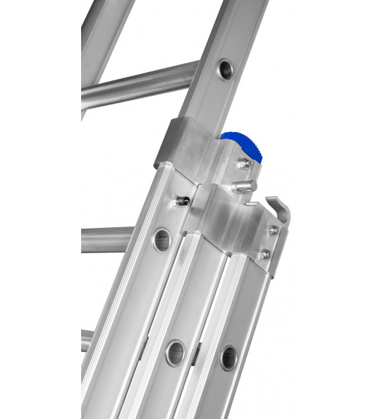 REFORM LADDER 3X12 UITGEBOGEN GEANODISEERD + TOPROLLEN