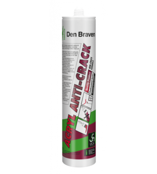 ZWALUW ACRYLAATKIT ANTI-CRACK 310ML WIT ZWALUW ACRYLAATKIT ANTI-CRACK 310ML WIT