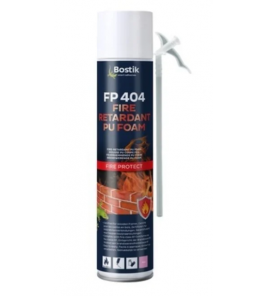 BOSTIK FP 404 FIRE RETARTDANT PU FOAM HH 750ML BOSTIK FP 404 FIRE RETARTDANT PU FOAM HH 750ML