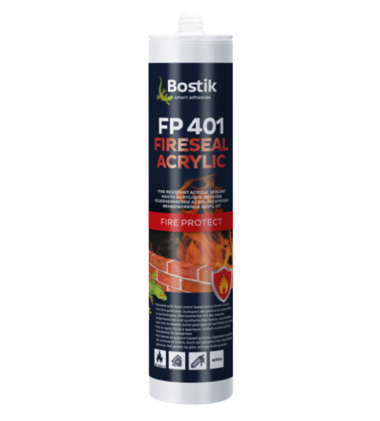BOSTIK FP 401 FIRESEAL ACRYLIC WIT 310ML BOSTIK FP 401 FIRESEAL ACRYLIC WIT 310ML