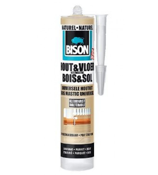 BISON HOUT&VLOER UNIVERSELE HOUTKIT NATUREL CRT 300ML