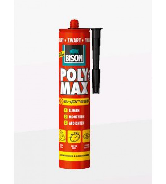 BISON POLYMAX EXPRESS ZWART 425GR