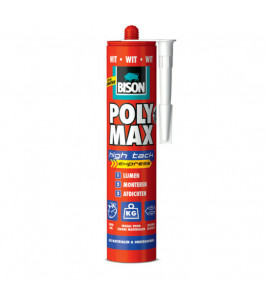 BISON POLYMAX HIGH TACK EXPRESS WIT 440GR BISON POLYMAX HIGH TACK EXPRESS WIT 440GR