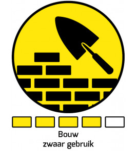 BOUW KRUIWAGEN STAAL 85 L OVALE BUIS