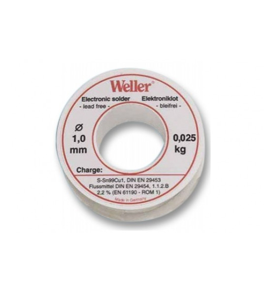 DRAADSOLDEER 1MM TIN/KOPER 99/1 HARSKERN 100G, LOODVRIJ DRAADSOLDEER 1MM TIN/KOPER 99/1 HARSKERN 100G, LOODVRIJ