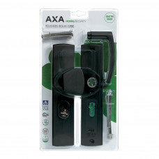 VEILIGHEIDSBESLAG PC72 CURVE ZWART KRUK/S-KNOP KERNTREK AXA