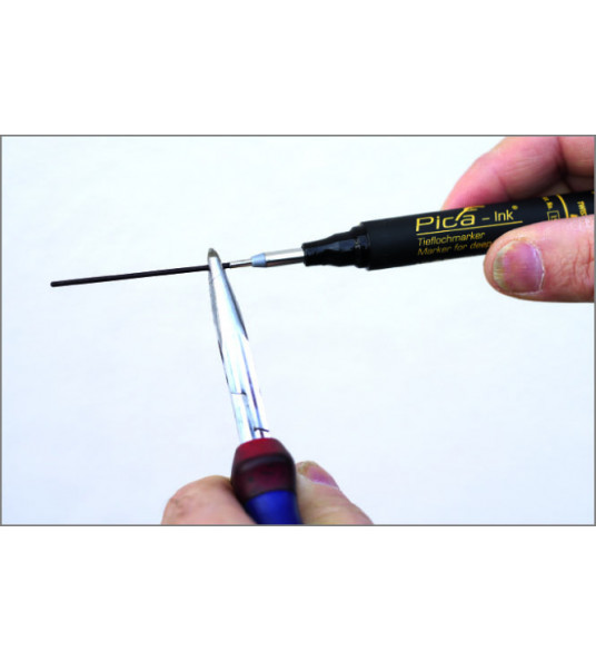 PICA 150/41 MARKEERSTIFT VOOR DIEPE GATEN BLAUW