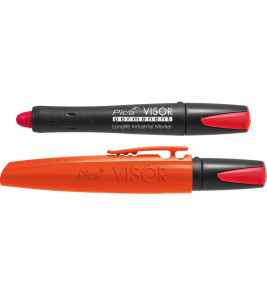 PICA 990/40 VISOR VETKRIJT PERMANENT MARKER ROOD