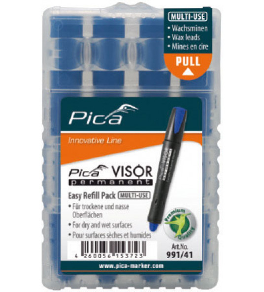 PICA 991/41 VISOR PERMANENT VETKRIJT NAVULLING BLAUW PICA 991/41 VISOR PERMANENT VETKRIJT NAVULLING BLAUW
