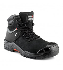 BUCKBOOTZ NUBUCKZ HOOG ZWART METAALVRIJ S3/HRO/SRC/WRU MT 46