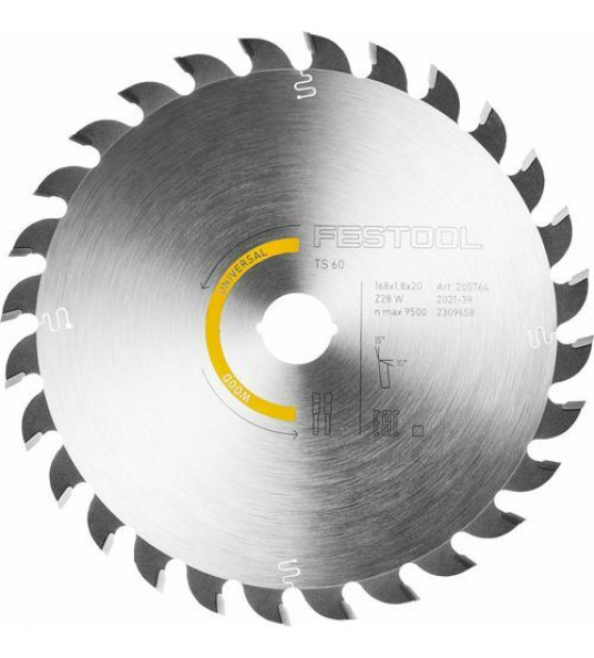 CIRKELZAAGBLAD HOUT HW 168X1,8X20 W 28TANDS CIRKELZAAGBLAD HOUT HW 168X1,8X20 W 28TANDS