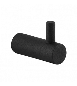 JAS-/ HANDDOEKHAAK 40X14 MM ZWART JAS-/ HANDDOEKHAAK 40X14 MM ZWART