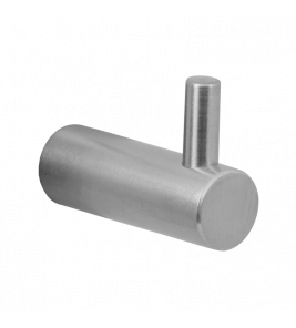 JAS-/ HANDDOEKHAAK 40X14 MM RVS MAT JAS-/ HANDDOEKHAAK 40X14 MM RVS MAT