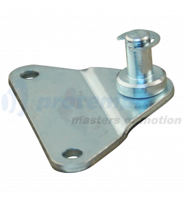 BEVESTIGINGSPLAAT MET PEN R8 MATERIAALDIKTE 3 MM, HOOGTE 10 MM, 2 GATEN Ø6,1MM OP 55MM. 1 GAT Ø6MM OP 30MM. TAP Ø8X14MM. MAX 1200N, MET BORGRING. BEVESTIGINGSPLAAT MET PEN R8 MATERIAALDIKTE 3 MM, HOOGTE 10 MM, 2 GATEN Ø6,1MM OP 55MM. 1 GAT Ø6MM OP 30MM. TAP Ø8X14MM. MAX 1200N, MET BORGRING.