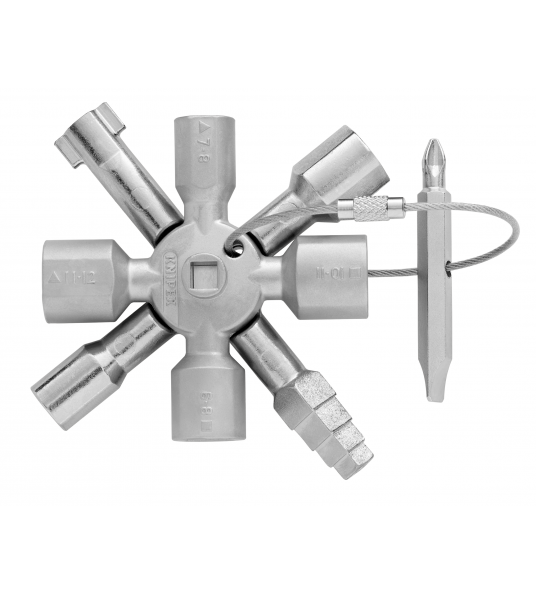 KNIPEX 00 11 01 TWINKEY SLEUTEL (MULTIFUNCTIONEEL)