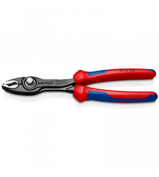 KNIPEX 82 02 200 VOORGRIJPTANG TWINGRIP 200 MM KNIPEX 82 02 200 VOORGRIJPTANG TWINGRIP 200 MM