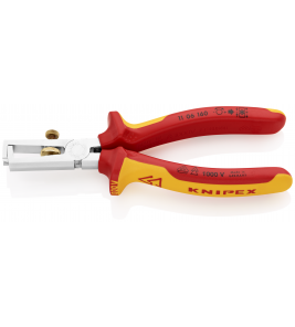KNIPEX 11 06 160 AFSTRIPTANG + VEER COMFORT 160 MM VDE 1000V