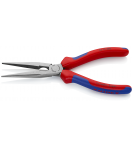 KNIPEX 26 12 200 TELEFOONTANG RECHT + ZIJSNIJKANTEN 200 MM