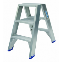 DUBBELE TRAPLADDER / 2 X 3 TREDEN