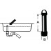 OVERLOOP BAD 120MM 304 CH