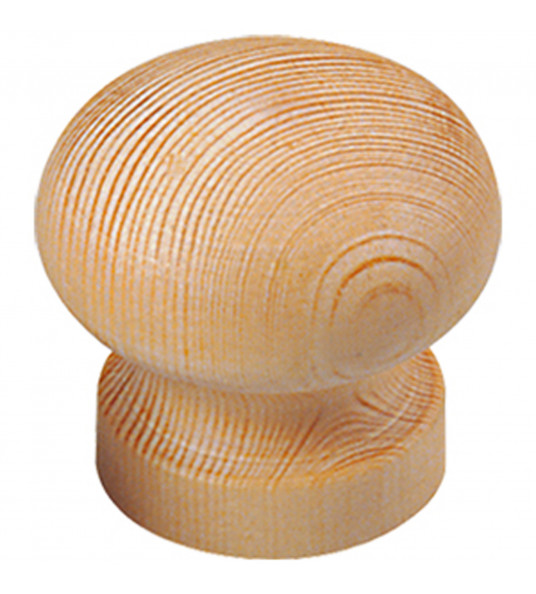 KNOP 30MM GRENENHOUT