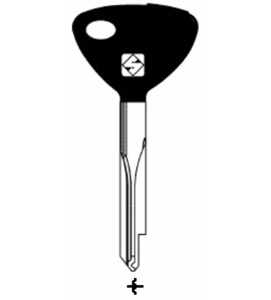 KRUISSLEUTEL / PENSLEUTEL VOLG. MODEL