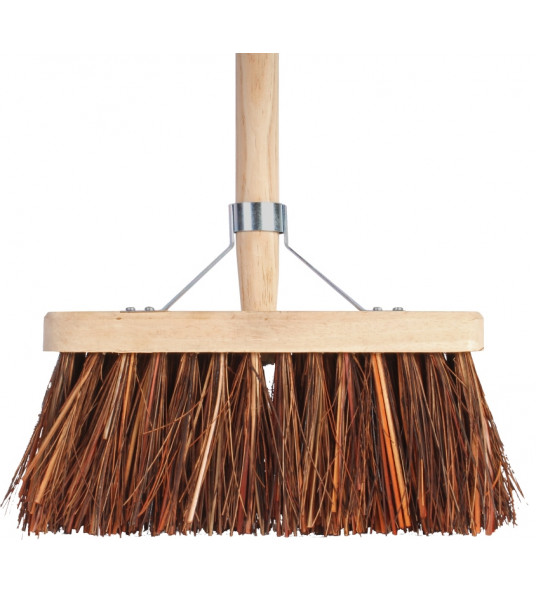 BEZEM BRUIN 28CM INCL. STEEL