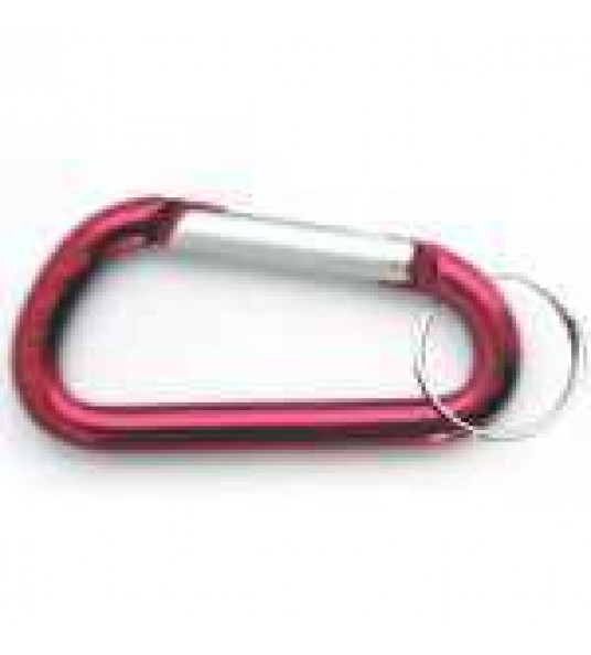 KARABIJNHAAK + SL RING ALU 80MM