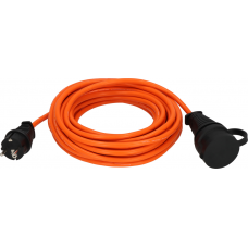 BREMAXX VERLENGKABEL MET AARDE IP44 10M 3X1.5 MM2 ORANJE