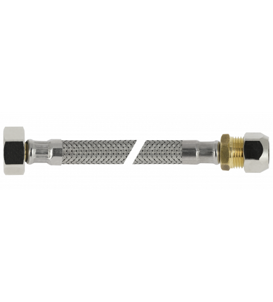 BONFIX BLISTER RVS FLEXIBELE SLANG 20 CM 3/8"BI X 12 MM KNEL