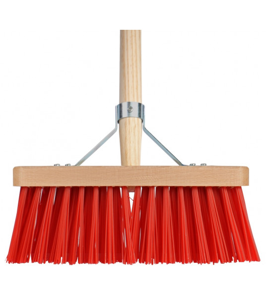 BEZEM ROOD 28CM INCL. STEEL