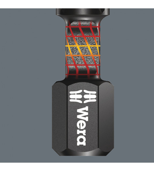 WERA TORX BITSET BIT-CHECK 6 TX IMPAKTOR 1, 6-DELIG