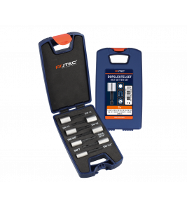 DOPSLEUTELSET '819', MAGNETISCH, E6.3, 7-DLG., SW 1/4"-13