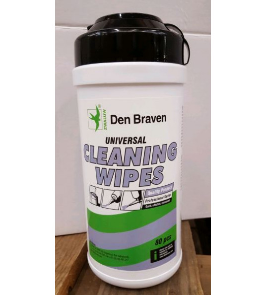 ZWALUW UNIVERSAL CLEANING WIPES SCHOONMAAKDOEKJES 80X