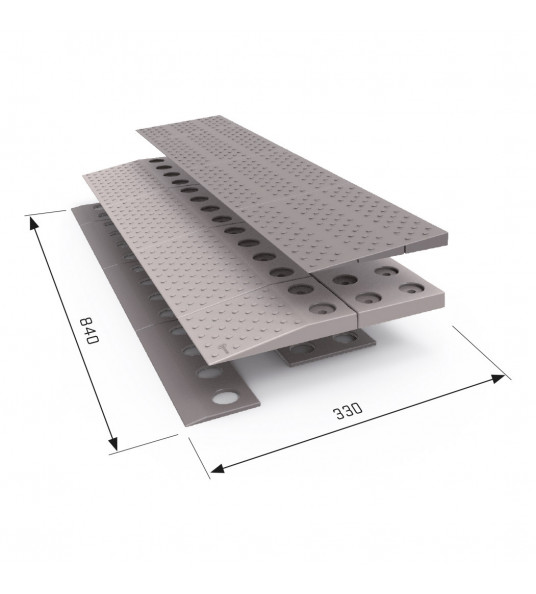 SECUCARE DREMPELHULP SET 2 84X4X33CM, HOOGTE AANPASBAAR: 3.5, 3, 2.5 SECUCARE DREMPELHULP SET 2 84X4X33CM, HOOGTE AANPASBAAR: 3.5, 3, 2.5