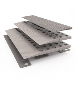 SECUCARE DREMPELHULP SET 3 86X6X45CM, HOOGTE AANPASBAAR: 5.5, 5, 4.5