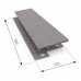 SECUCARE DREMPELHULP SET 1 84X2X21CM, HOOGTE AANPASBAAR: 1,5 OF 1