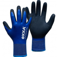OXXA WERKHANDSCHOENEN X-PRO-WINTER-DRY 51-870 ZWART/BLAUW MT 8