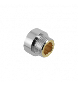 BONFIX KRAANVERLENGSTUK 1/2" X 15 MM CHROOM 1ST