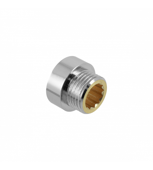 BONFIX KRAANVERLENGSTUK 1/2" X 15 MM CHROOM 1ST